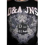 Джемпер трикотажный D&A Jeans-Dman81 черный с блестками